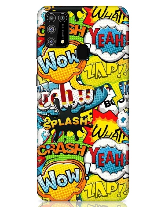 Shop Wow Splash Printed Designer Hard Cover for Samsung Galaxy M31 (Impact Resistant, Matte Finish)-Front