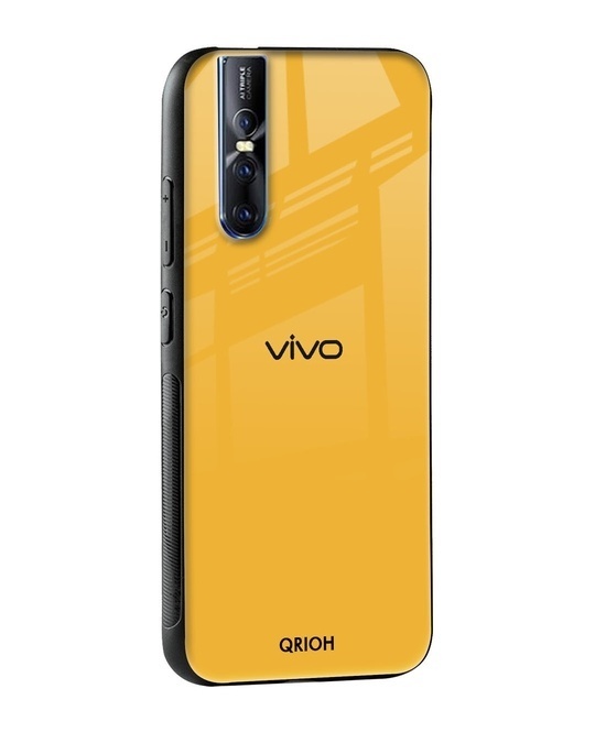 Shop Premium Glass Cover for Vivo V15 Pro (Shock Proof, Lightweight)-Back