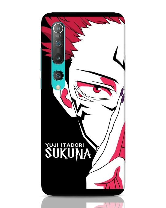 Buy Yuji Aka Sukuna Designer Hard Cover For Xiaomi Mi 10 Online In India At Bewakoof 6942