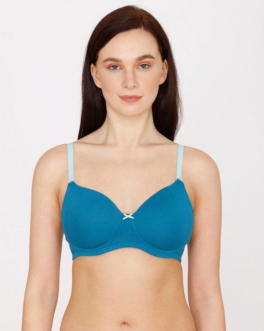 Buy Zivame Beautiful Basics Padded Non Wired 3-4Th Coverage