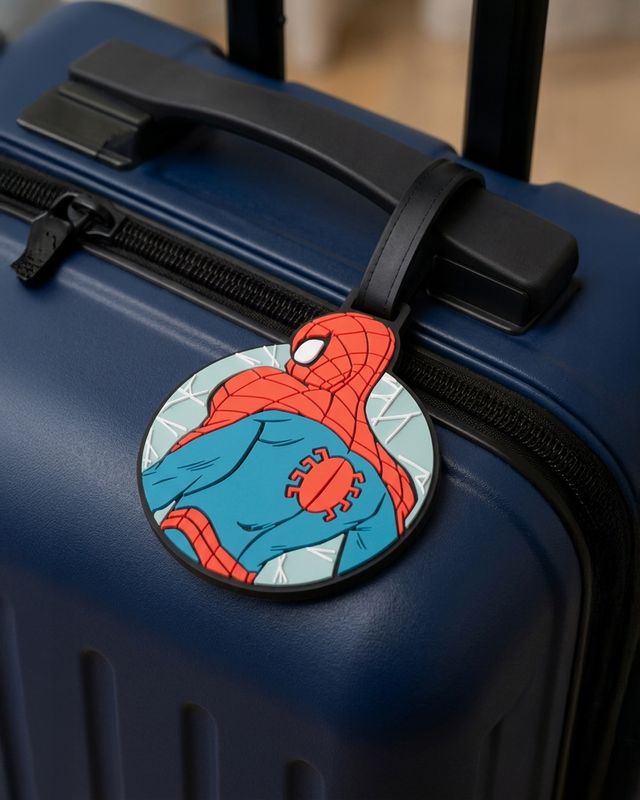 Spider-Man Webhead PVC Luggage Tag