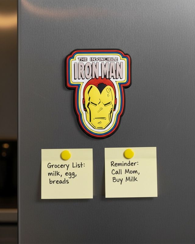Iron Man PVC Fridge Magnet