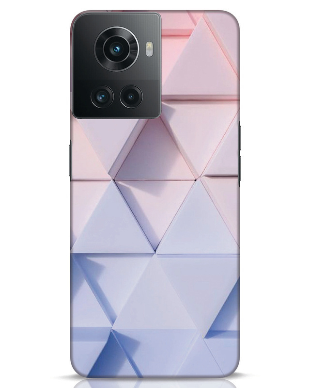 Shop 3D Prisma Designer Hard Cover for OnePlus 10 R-Front