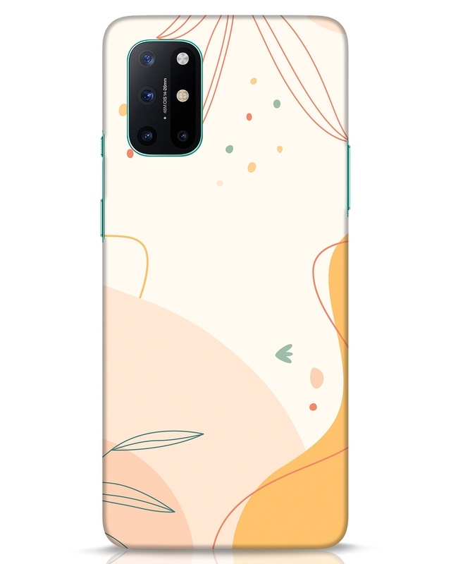 Shop Abstract Lineart Designer Hard Cover for OnePlus 8T-Front