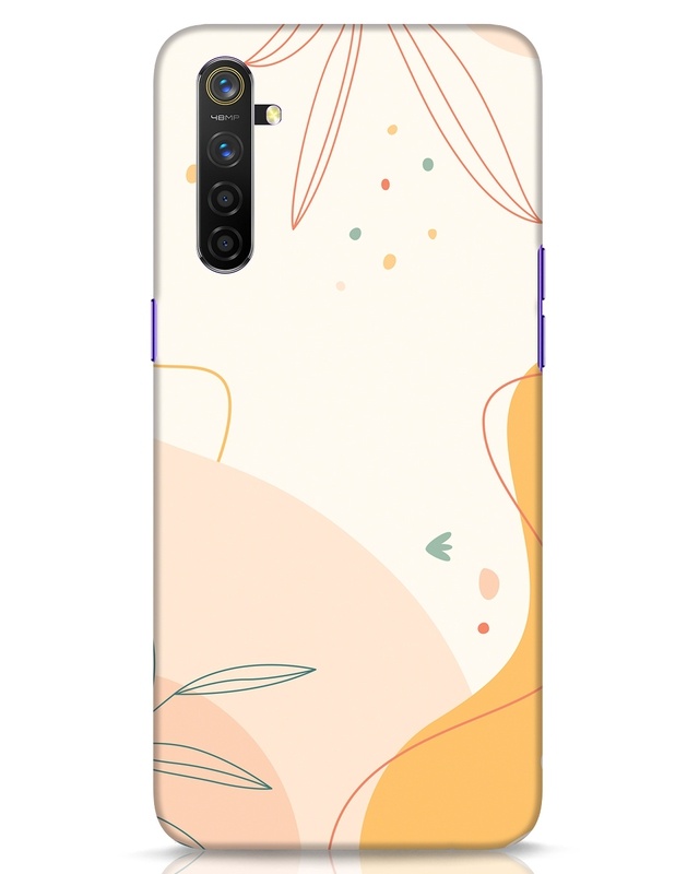 Shop Abstract Lineart Designer Hard Cover for Realme 6-Front