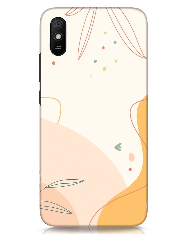 Shop Abstract Lineart Designer Hard Cover for Xiaomi Redmi 9A-Front