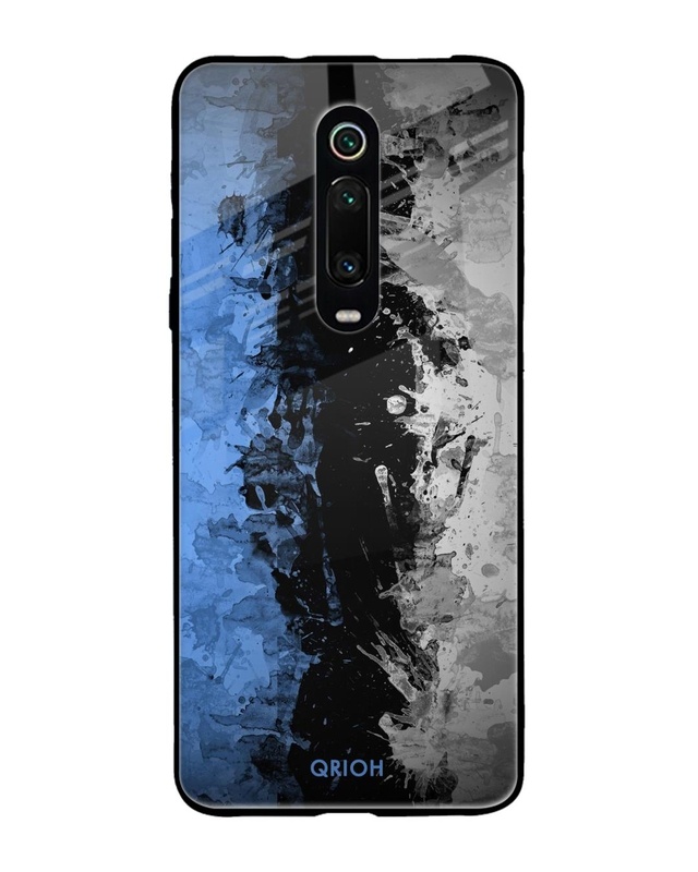 Shop Abstract Printed Premium Glass Cover For Xiaomi Redmi K20 Pro (Impact Resistant, Matte Finish)-Front