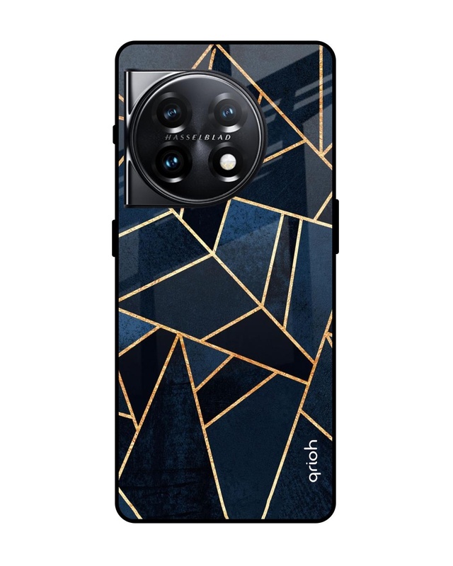 Shop Abstract Tiles Premium Glass case for OnePlus 11 5G (Shock Proof, Scratch Resistant)-Front