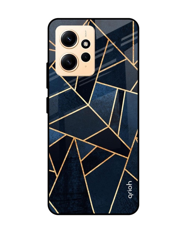 Shop Abstract Tiles Premium Glass Case for Redmi Note 12 (Shock Proof, Scratch Resistant)-Front
