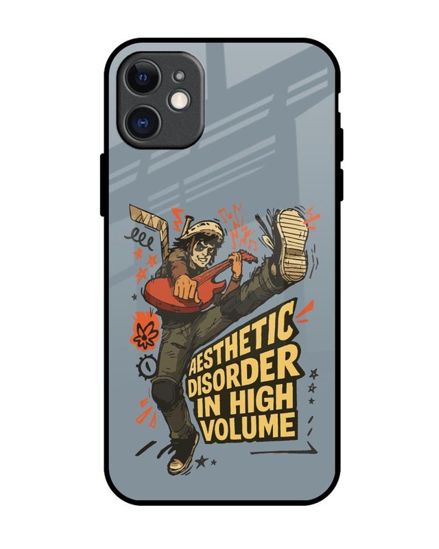 Shop Aesthetic Disorder Premium Glass Cover for Apple iPhone 11-Front