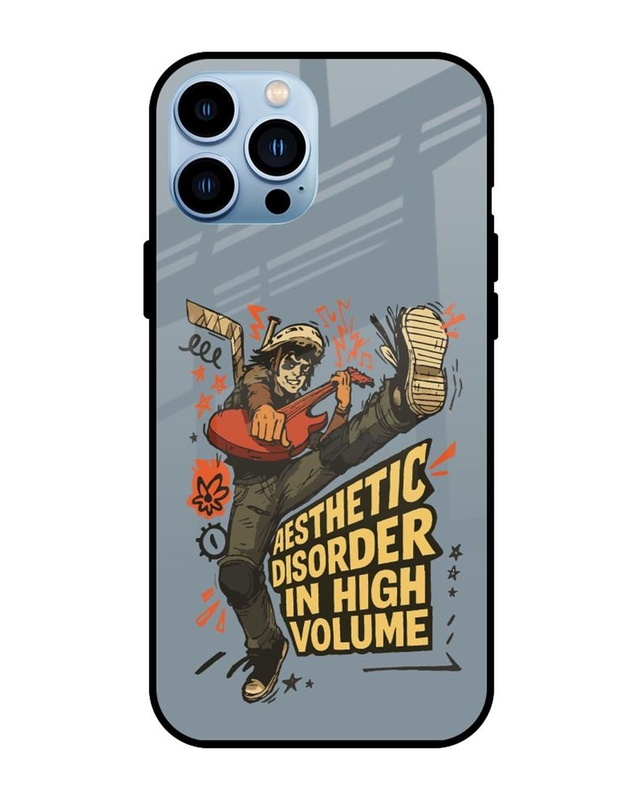 Shop Aesthetic Disorder Premium Glass Cover for Apple iPhone 13 Pro-Front