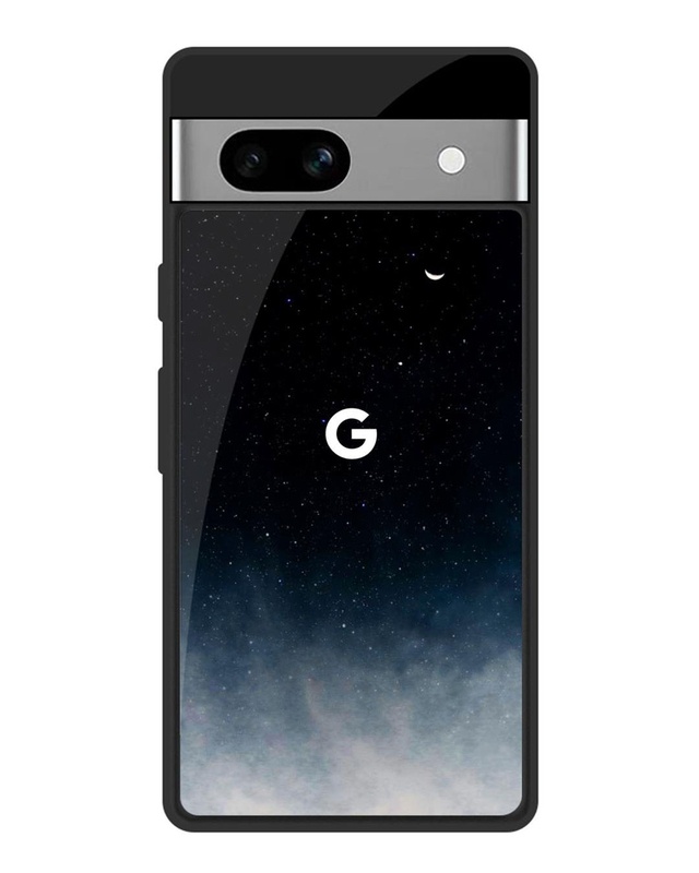 Shop Aesthetic Sky Premium Glass Case for Google Pixel 7A(Shock Proof, Scratch Resistant)-Front