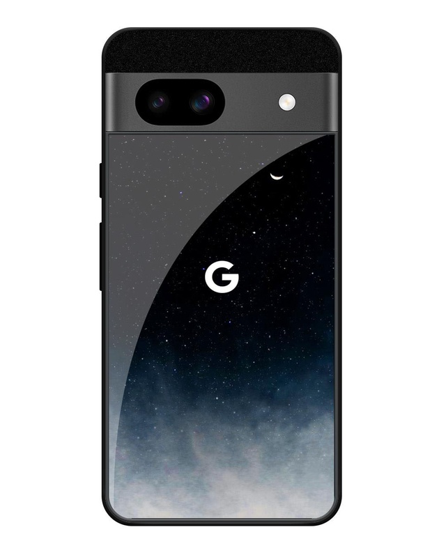 Shop Aesthetic Sky Premium Glass Case for Google Pixel 8a (Shock Proof, Scratch Resistant)-Front