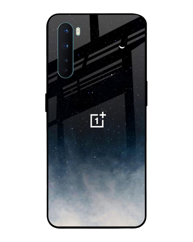 Shop Aesthetic Sky Premium Glass Case for OnePlus Nord(Shock Proof, Scratch Resistant)-Front