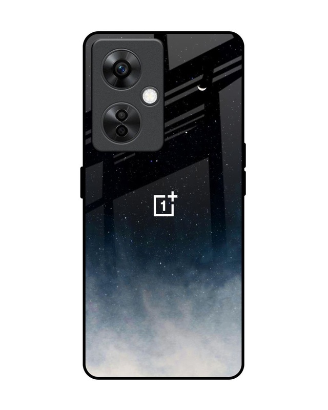 Shop Aesthetic Sky Premium Glass Case for OnePlus Nord CE 3 Lite 5G(Shock Proof, Scratch Resistant)-Front
