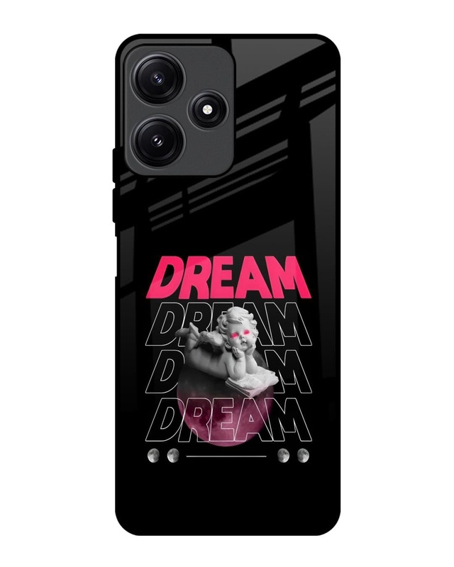 Shop Angel Dream Premium Glass Case for Xiaomi Redmi 12 5G(Shock Proof, Scratch Resistant)-Front