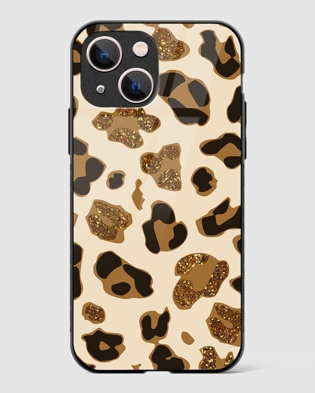 Shop Animal Print Premium Glass Case for Apple iPhone 13-Front