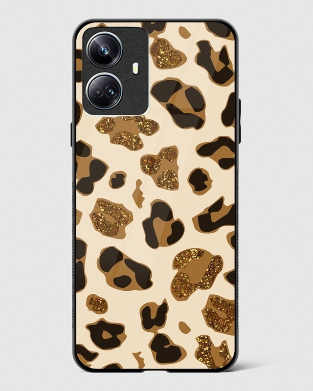 Shop Animal Print Premium Glass Case for Realme 10 Pro Plus 5G-Front