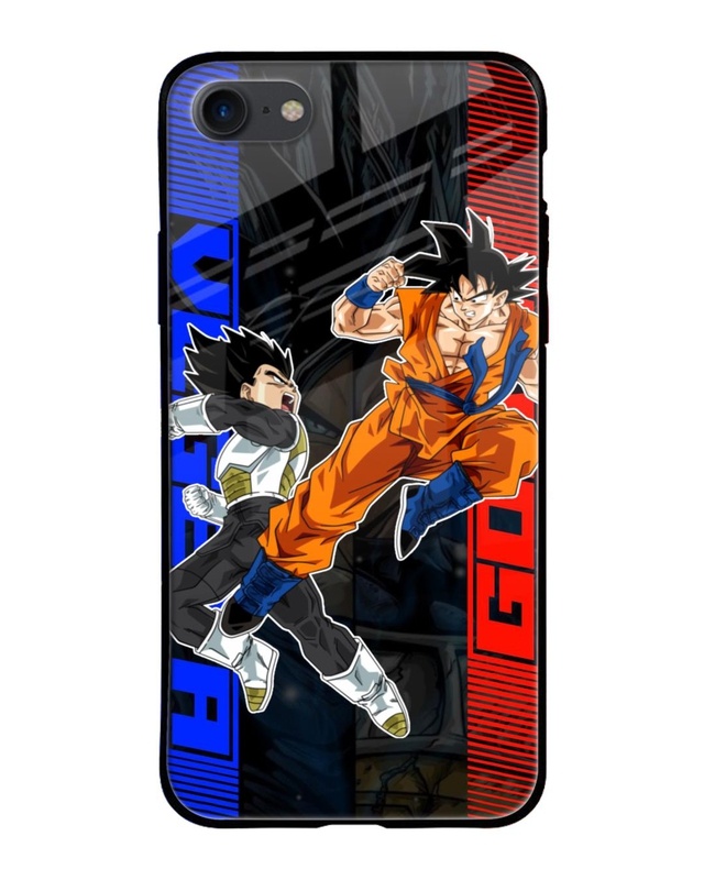 Shop Anime Fight Premium Glass Case for Apple iPhone 7 (Shock Proof,Scratch Resistant)-Front