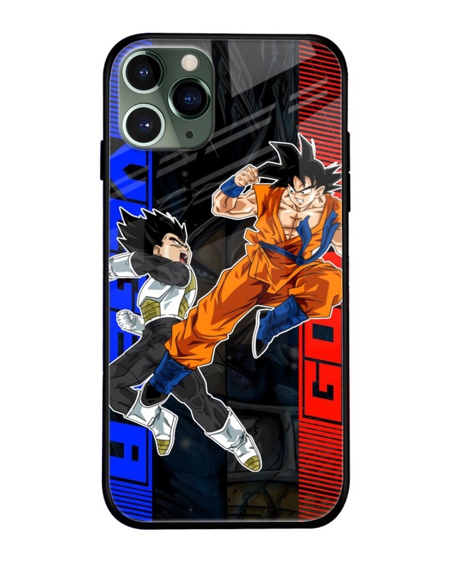 Shop Anime Fight  Premium Glass Case for iPhone 11 Pro Max (Shock Proof, Scratch Resistant)-Front