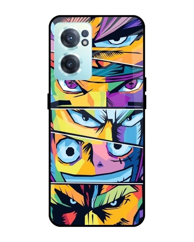 Shop Anime Legends Premium Glass Case for OnePlus Nord CE 2 5G (Shock Proof,Scratch Resistant)-Front
