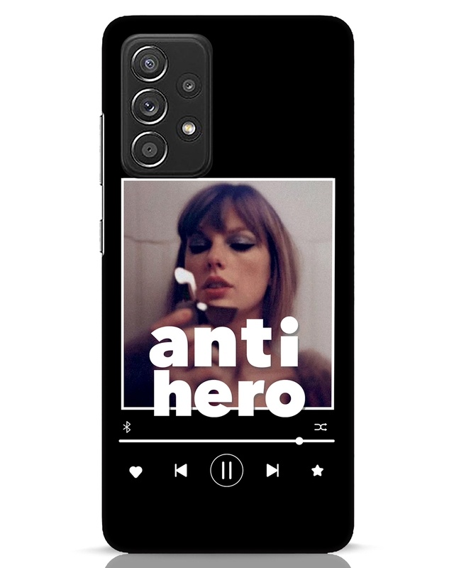 Shop Anti-Hero Taylor Designer Hard Cover for Samsung Galaxy A52-Front