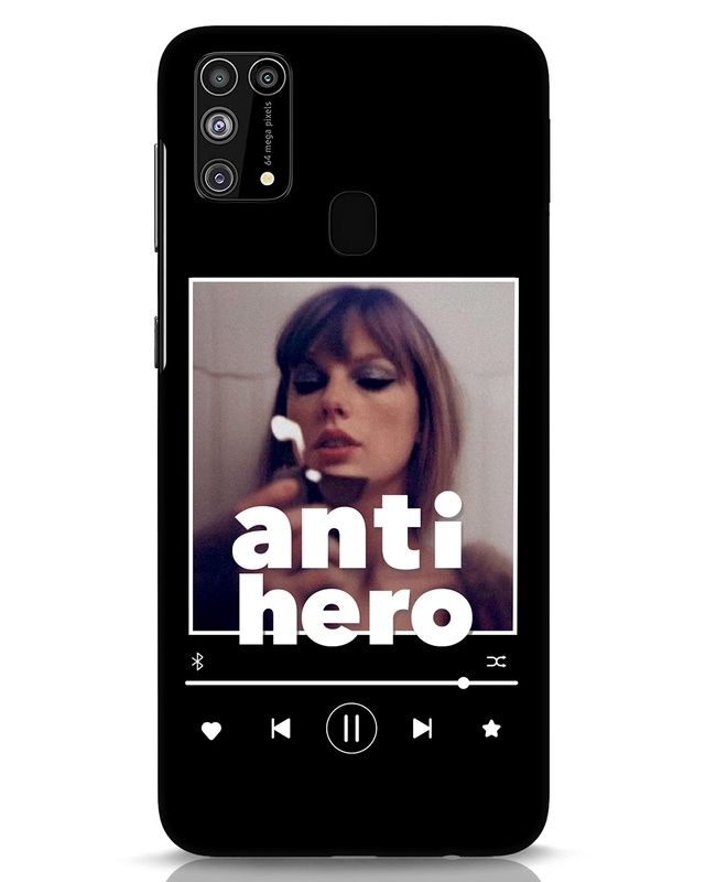 Shop Anti-Hero Taylor Designer Hard Cover for Samsung Galaxy M31-Front