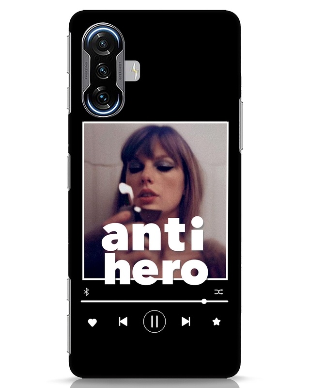 Shop Anti-Hero Taylor Designer Hard Cover for Xiaomi POCO F3 GT-Front