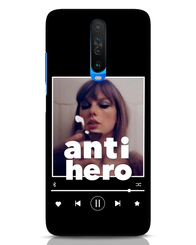 Shop Anti-Hero Taylor Designer Hard Cover for Xiaomi Poco X2-Front