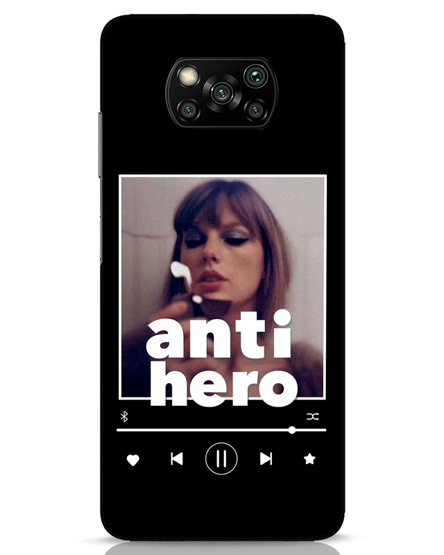 Shop Anti-Hero Taylor Designer Hard Cover for Xiaomi Poco X3 Pro-Front