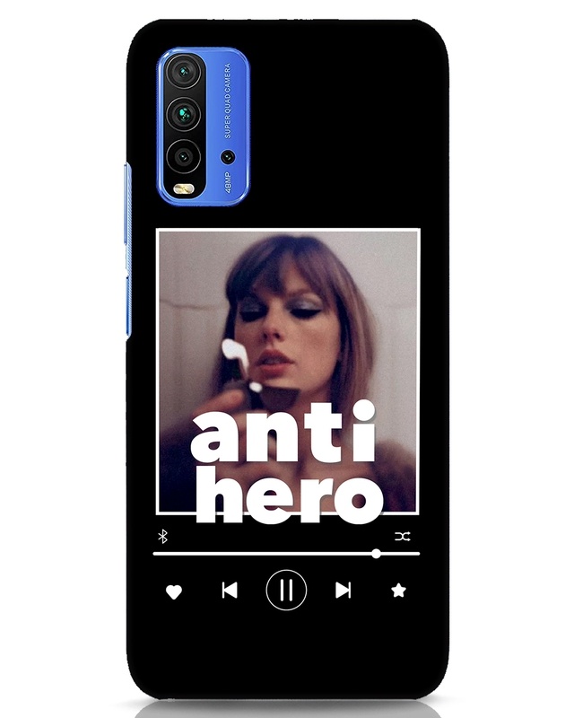 Shop Anti-Hero Taylor Designer Hard Cover for Xiaomi Redmi 9 Power-Front