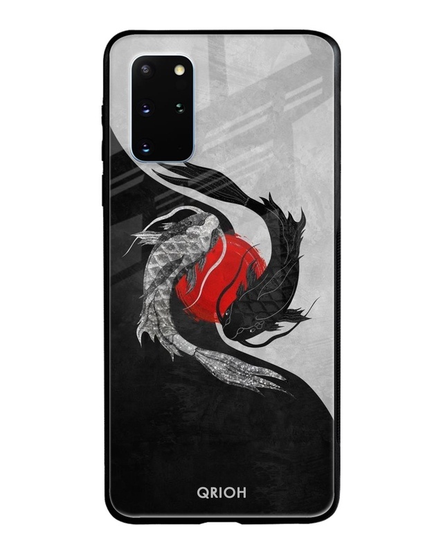 Shop Art Printed Premium Glass Cover For Samsung Galaxy S20 Plus(Impact Resistant, Matte Finish)-Front
