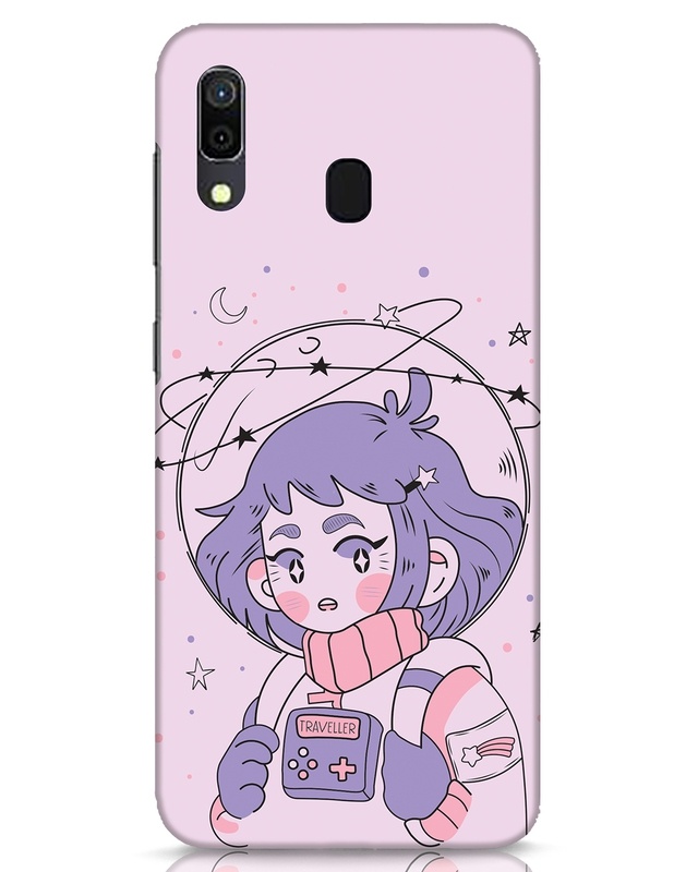 Shop Astronaut Girl Designer Hard Cover for Samsung Galaxy A30-Front