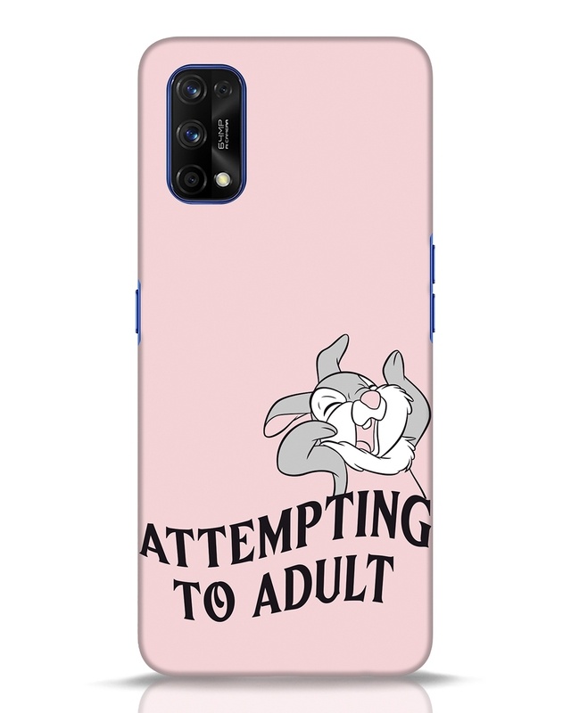 Shop Attempting To Adult Designer Hard Cover for Realme 7 Pro-Front