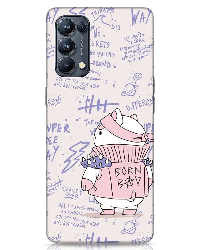 Shop Bad Boy Designer Hard Cover for Oppo Reno 5 Pro-Front