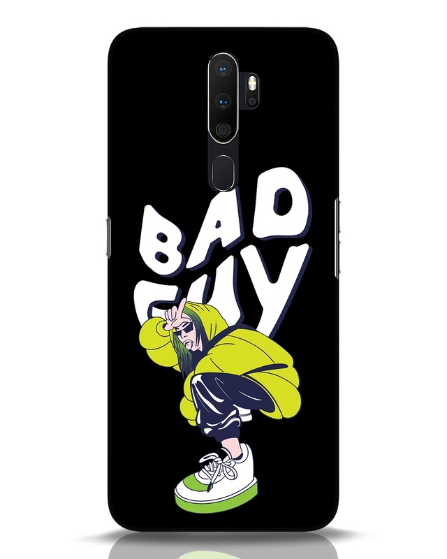Shop Bad Guy Billie Designer Hard Cover for Oppo A5 2020-Front