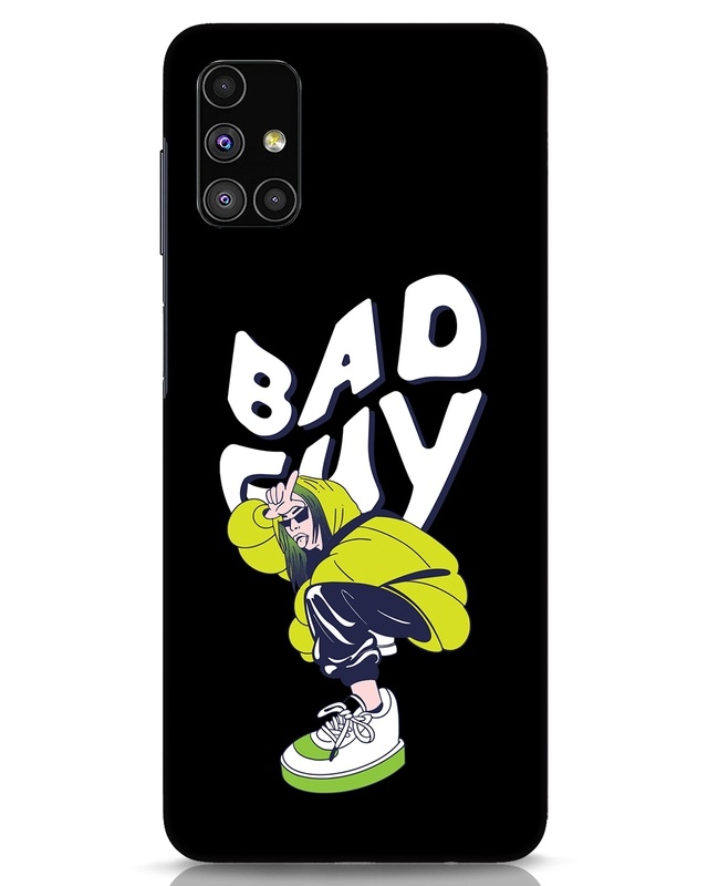 Shop Bad Guy Billie Designer Hard Cover for Samsung Galaxy M51-Front
