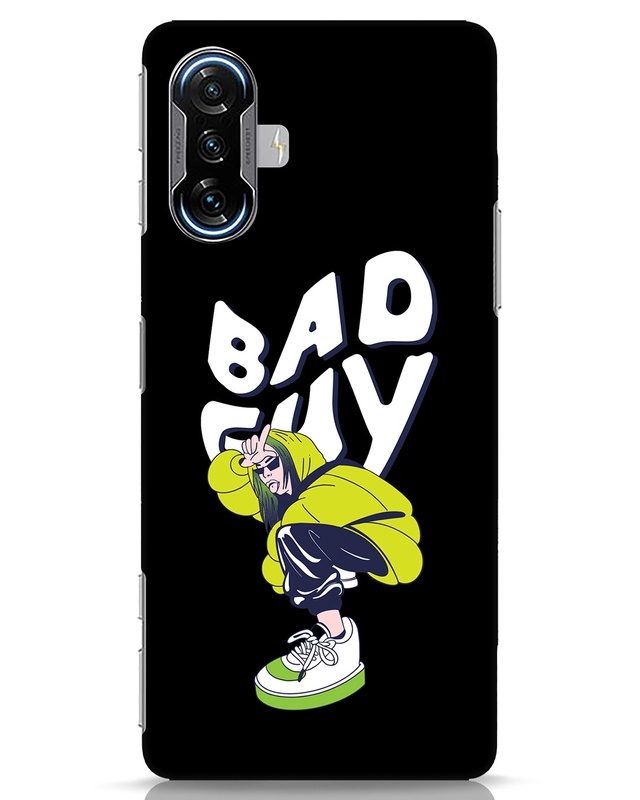 Shop Bad Guy Billie Designer Hard Cover for Xiaomi POCO F3 GT-Front