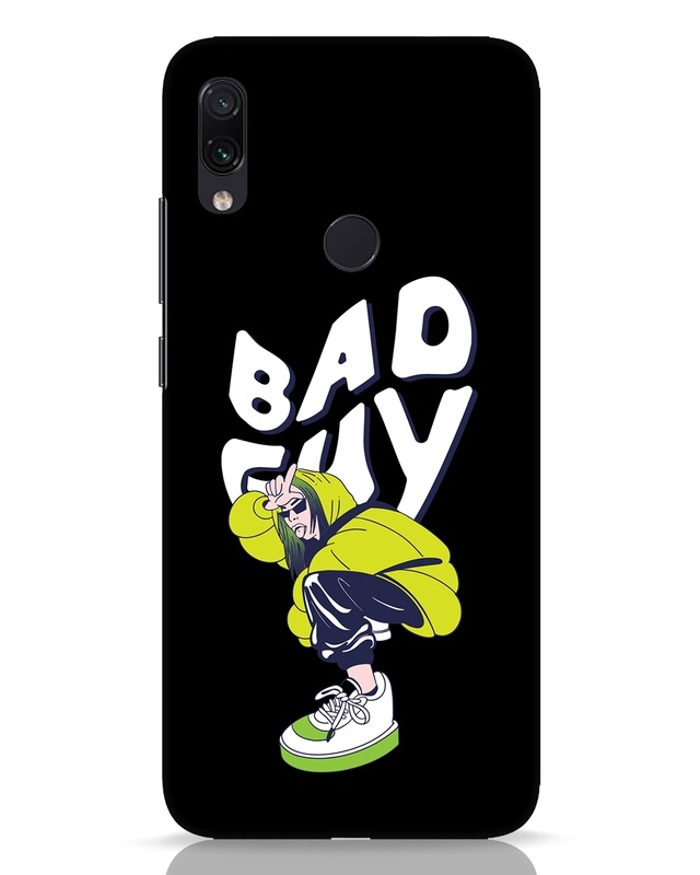 Shop Bad Guy Billie Designer Hard Cover for Xiaomi Redmi Note 7 Pro-Front
