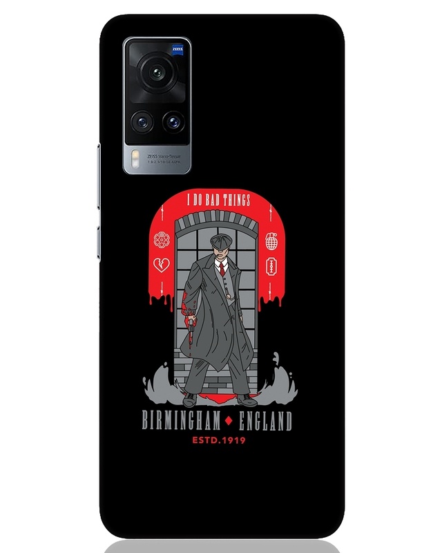 Shop Bad Man Designer Hard Cover for Vivo X60-Front