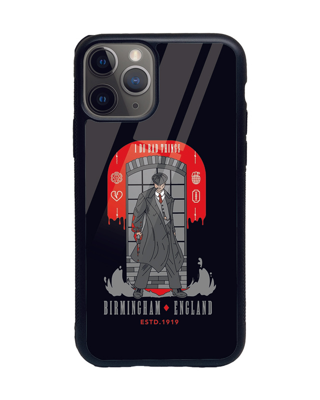 Shop Badman Premium Glass Cover for  Apple iPhone 11 Pro-Front