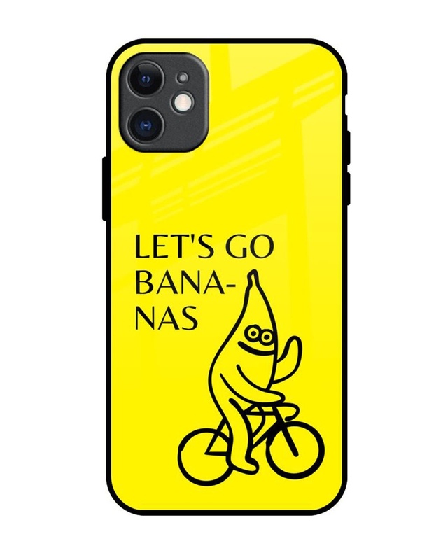 Shop Banana Cruisin Premium Glass Cover for Apple iPhone 11-Front