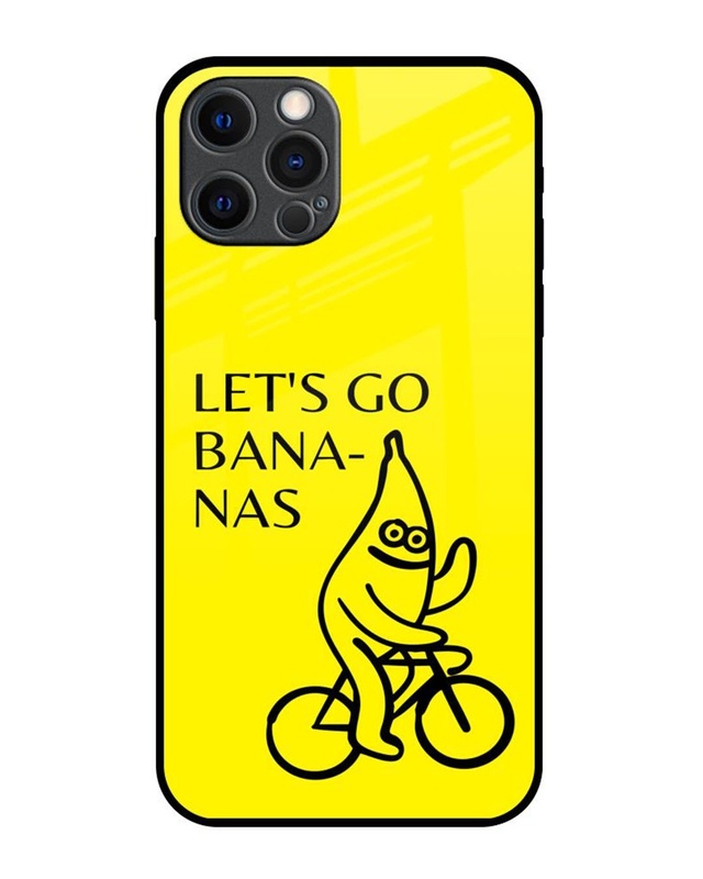 Shop Banana Cruisin Premium Glass Cover for Apple iPhone 12 Pro Max-Front