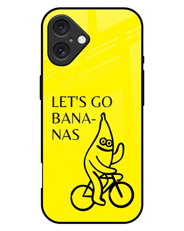 Banana Cruisin Premium Glass Cover for Apple iPhone 16 Plus
