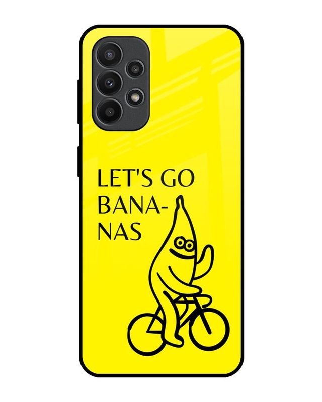 Banana Cruisin Premium Glass Cover for Samsung Galaxy A23