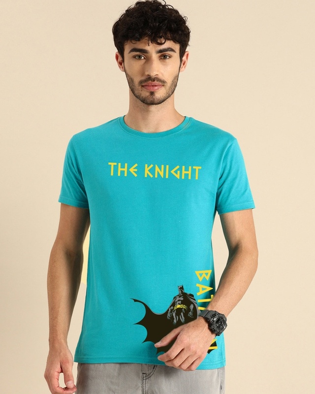 Shop Bat Knight Half Sleeve T-Shirt-Front
