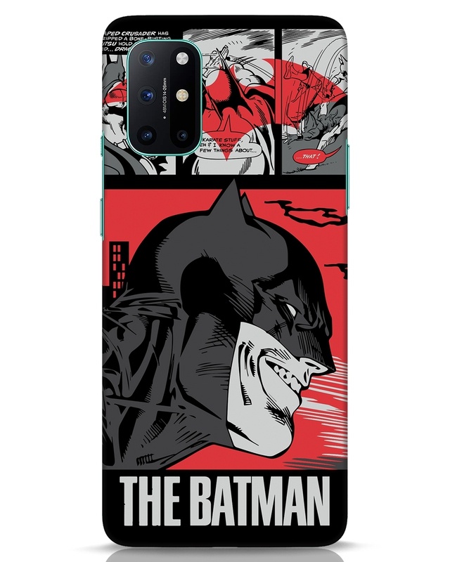 Shop Batman Comic Designer Hard Cover for OnePlus 8T-Front
