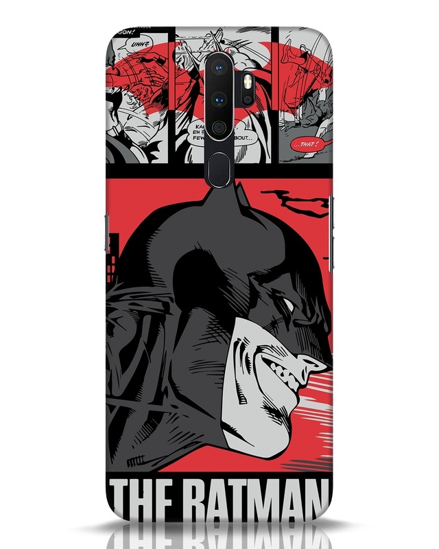 Shop Batman Comic Designer Hard Cover for Oppo A5 2020-Front