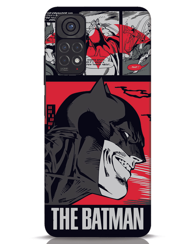 Batman Comic Designer Hard Cover for Redmi Note 11