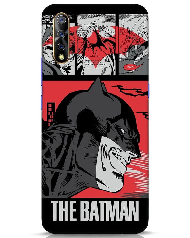 Shop Batman Comic Designer Hard Cover for Vivo S1-Front